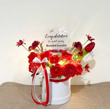 Bloom Box Akrilik Ucapan Grand Opening Deiyai