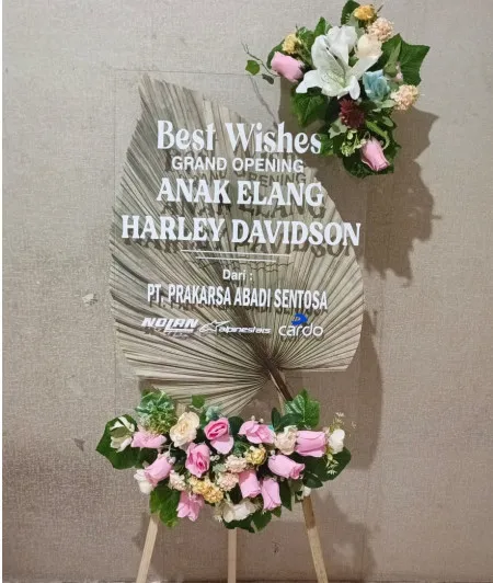 Papan Akrilik Ucapan Grand Opening Deiyai